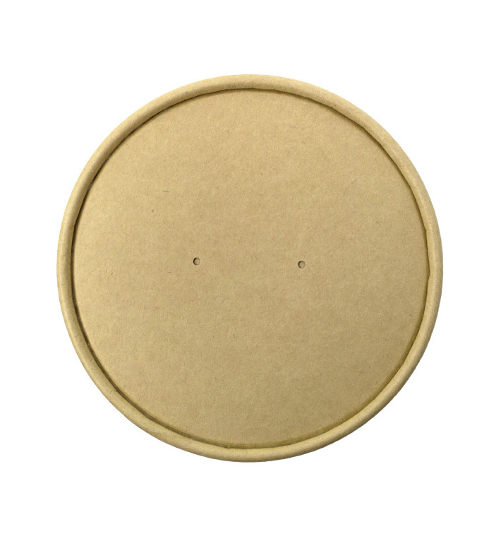 Kraftové kartonové víčko pro kartonovou sklenici Ø11,6cm (25 Ks) Kraftové kartonové víčko pro kartonovou sklenici Ø11,6cm (25 Ks)