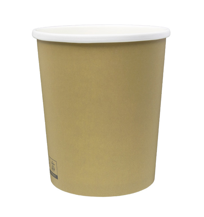 Kraftová Lepenková Nádoba s Bílým Okrajem 1.000ml Ø11,9cm (25 Ks) Kraftová Lepenková Nádoba s Bílým Okrajem 1.000ml Ø11,9cm (25 Ks)