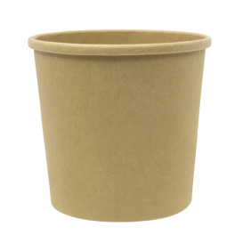 Kraftová Lepenková Nádoba 350ml Ø9,0cm (400 Ks)