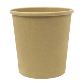 Kraftová Lepenková Nádoba 450ml Ø9,5cm (25 Ks)