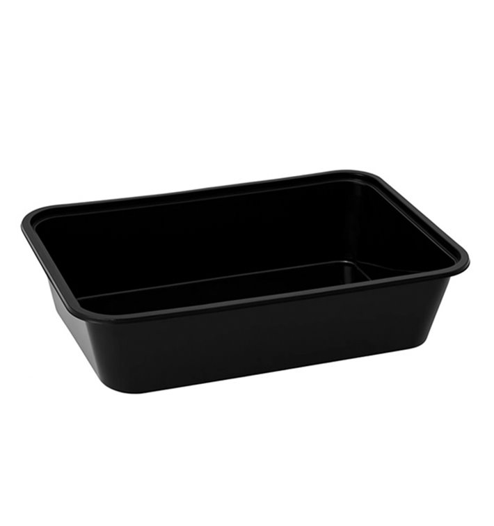 Plastová Miska Obdélníková PP Černá s Vikem 500ml 17,3x11,9cm (50 Ks) Plastová Miska Obdélníková PP Černá s Vikem 500ml 17,3x11,9cm (50 Ks)