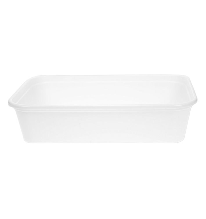 Plastová Miska Obdélníková PP Bílá s Vikem 500ml 17,3x11,9cm (50 Ks) Plastová Miska Obdélníková PP Bílá s Vikem 500ml 17,3x11,9cm (50 Ks)
