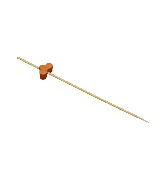 Dřevěné Špejle Zdobené Mrak 120 mm Dřevěné Špejle Zdobené Mrak 120 mm