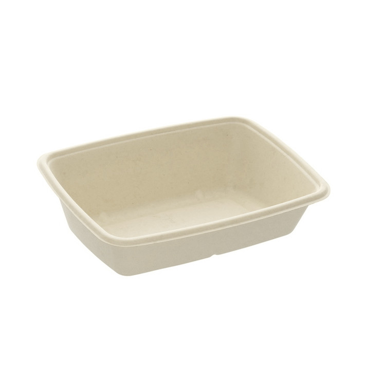 Obaly z Cukrové Třtiny " Vision " 950ml 165x230x70mm (75 Ks) Obaly z Cukrové Třtiny " Vision " 950ml 165x230x70mm (75 Ks)