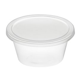 Mísa na Omáčku Průhledný s Víčkem PP 2Oz/60ml (100 Ks)