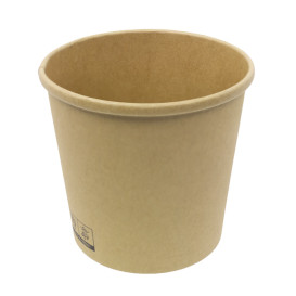 Kraftová Lepenková Nádoba 750ml Ø11,7cm (25 Ks)