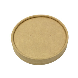 Kraftové kartonové víčko pro kartonovou sklenici Ø9,5cm (400 Ks)