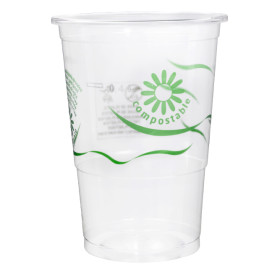 Bio Kelímek PLA Průhledný 250ml Ø7,3cm (25 Ks)