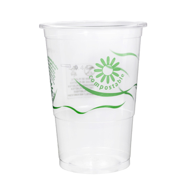 Bio Kelímek PLA Průhledný 250ml Ø7,3cm (500 Ks) Bio Kelímek PLA Průhledný 250ml Ø7,3cm (500 Ks)