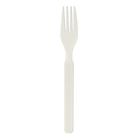Vidlička na Opakované Použití Durable PP Krémá 17,9cm (20 Ks)
