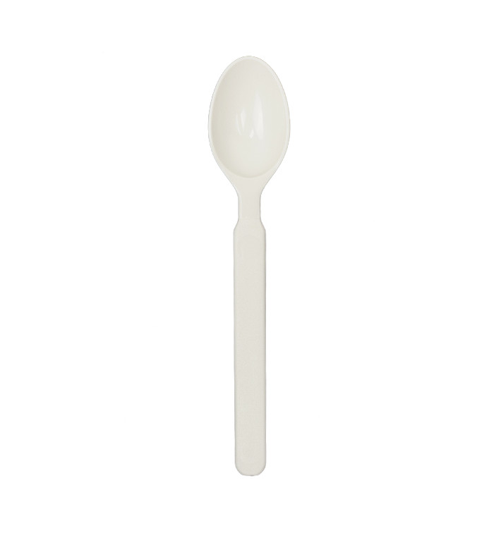 Lžíce na Opakované Použití Durable PP Krémá 16,9cm (500 Ks) Lžíce na Opakované Použití Durable PP Krémá 16,9cm (500 Ks)