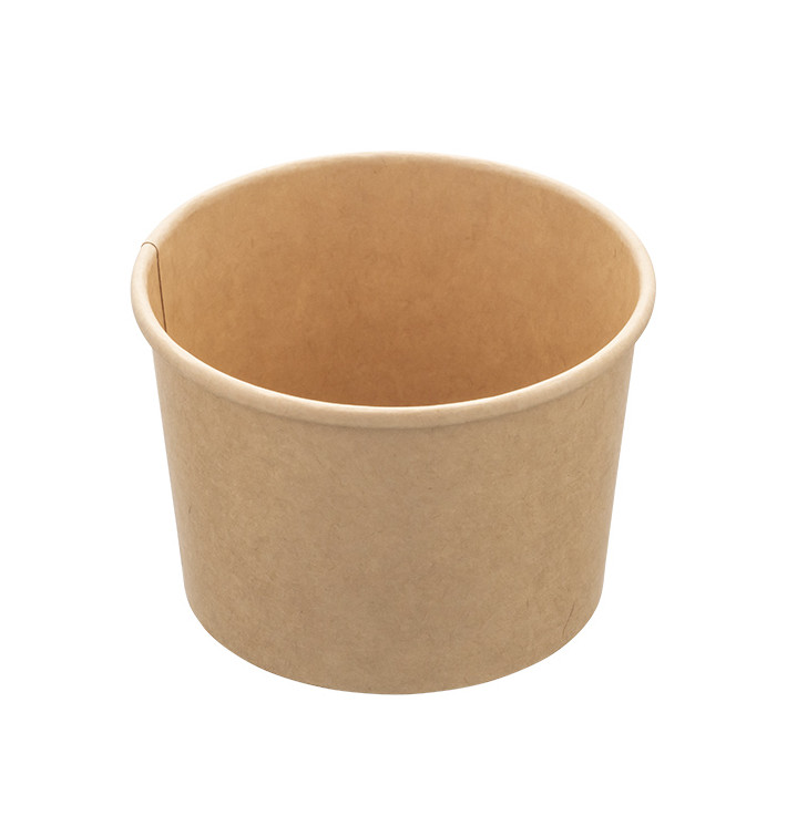 Kartonová Mísa Kraft Dessert 250ml Ø9,0cm (50 Ks) Kartonová Mísa Kraft Dessert 250ml Ø9,0cm (50 Ks)