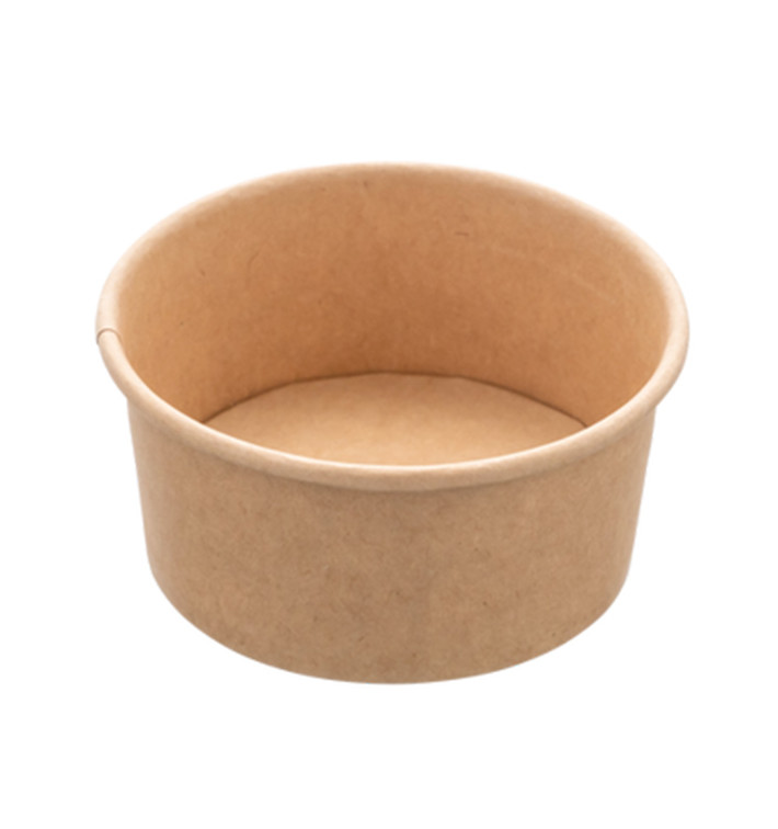 Kartonová Mísa Kraft 370ml Ø11,5cm (300 Ks) Kartonová Mísa Kraft 370ml Ø11,5cm (300 Ks)