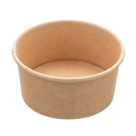 Kartonová Mísa Kraft 370ml Ø11,5cm (50 Ks)