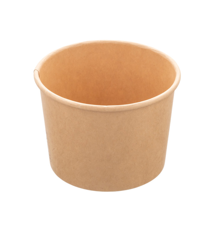 Kartonová Mísa Kraft 550ml Ø11,5cm (50 Ks) Kartonová Mísa Kraft 550ml Ø11,5cm (50 Ks)