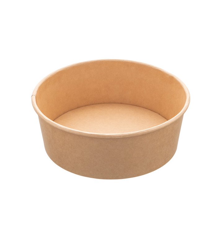 Kraft Salátová Miska 750ml Ø15,0cm (300 Ks) Kraft Salátová Miska 750ml Ø15,0cm (300 Ks)