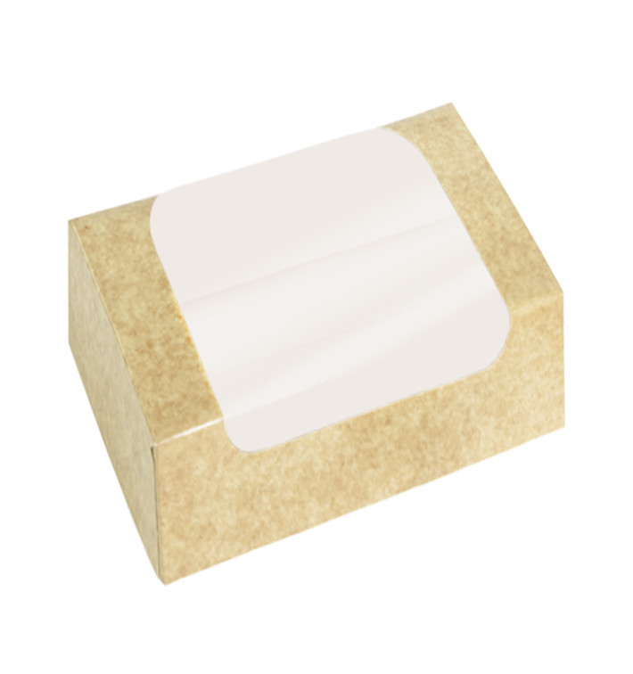 Obdélníkový Kartonový Kontejner PackiPack Vision Kraft 18x10x8cm (50 Ks) Obdélníkový Kartonový Kontejner PackiPack Vision Kraft 18x10x8cm (50 Ks)