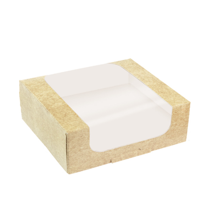 Čtvercový Kartonový Kontejner PackiPack Vision Kraft 24x24x10cm (25 Ks) Čtvercový Kartonový Kontejner PackiPack Vision Kraft 24x24x10cm (25 Ks)