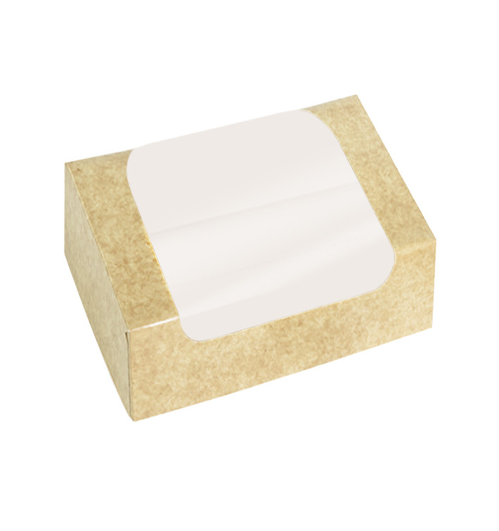 Obdélníkový Kartonový Kontejner PackiPack Vision Kraft 16x11x8cm (X Ks) Obdélníkový Kartonový Kontejner PackiPack Vision Kraft 16x11x8cm (X Ks)
