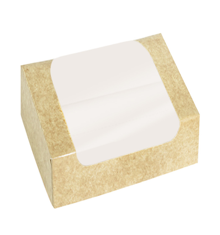 Obdélníkový Kartonový Kontejner PackiPack Vision Kraft 13x11x8cm (X Ks) Obdélníkový Kartonový Kontejner PackiPack Vision Kraft 13x11x8cm (X Ks)