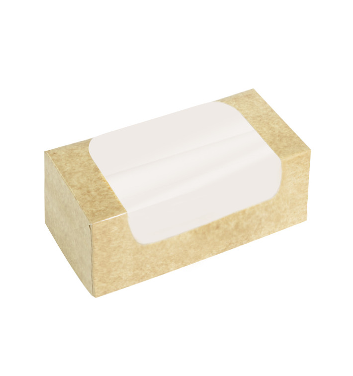 Obdélníkový Kartonový Kontejner PackiPack Vision Kraft 19x10x10cm (X Ks) Obdélníkový Kartonový Kontejner PackiPack Vision Kraft 19x10x10cm (X Ks)