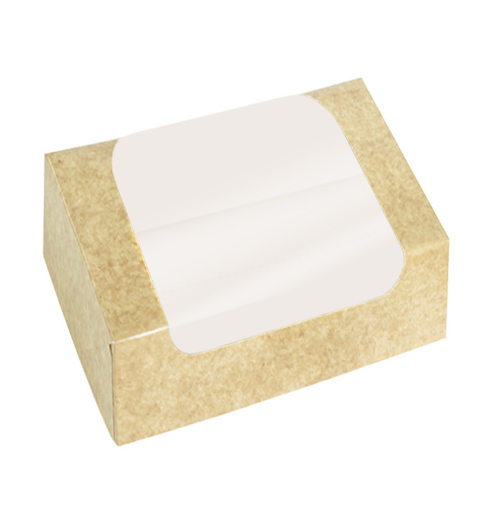 Obdélníkový Kartonový Kontejner PackiPack Vision Kraft 25x18x7cm (X Ks) Obdélníkový Kartonový Kontejner PackiPack Vision Kraft 25x18x7cm (X Ks)