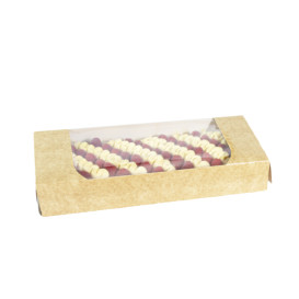 Obdélníkový Kartonový Kontejner PackiPack Vision Kraft 20x10,5x5cm (50 Ks)
