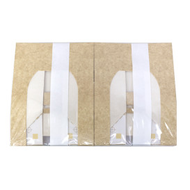 Čtvercový Kartonový Kontejner PackiPack Vision Kraft 13x12x5cm (X Ks)