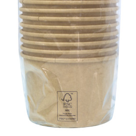 Kartonová Mísa Kraft-Kraft 550ml Ø11,5cm (50 Ks)
