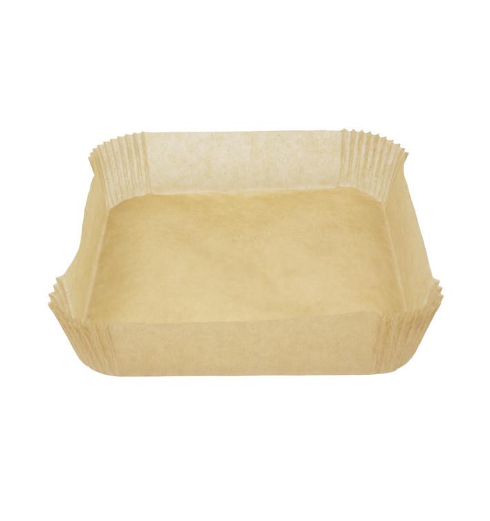 Papír Kraft pro fritézu na Vzduchu 40g 17x17x4cm (1.000 Ks) Papír Kraft pro fritézu na Vzduchu 40g 17x17x4cm (1.000 Ks)