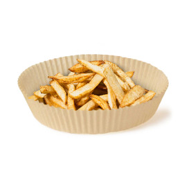 Papír Kraft pro fritézu na Vzduchu 40g Ø20x4cm (50 Ks)