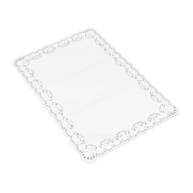 Krajka Papírové Bílá Litos 20x30cm (250 Units)