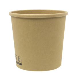 Kraft-Kraftová Lepenková Nádoba 350ml Ø9,0cm (25 Ks)
