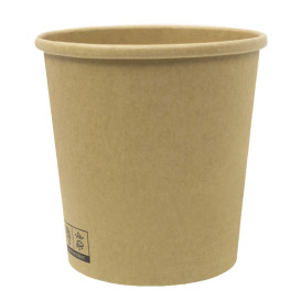 Kraft-Kraftová Lepenková Nádoba 450ml Ø9,5cm (400 Ks)