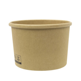 Kraft-Kraftová Lepenková Nádoba 250ml Ø9,0cm (400 Ks)