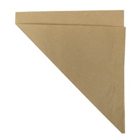 Papírové Kornouty Nepromastitelný Kraft 19,5cm 50gr (2.000 Ks)
