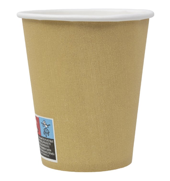 Kartonové Kelímek 9 Oz/280ml Kraft-Kraft Ø8,1cm (50 stuks) (50 Ks) Kartonové Kelímek 9 Oz/280ml Kraft-Kraft Ø8,1cm (50 stuks) (50 Ks)
