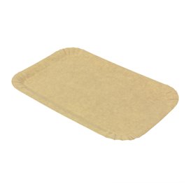 Papírové Podnos Obdélníkový Kraft 12x19 cm (100 Ks)