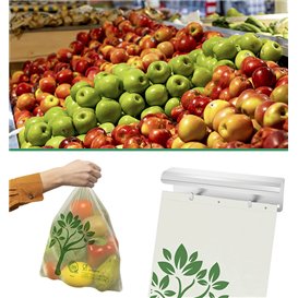 Taška na trhu Block Home Compost “Be Eco!” 30x40cm 12µm (100 Ks)