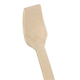 Lžička Dřevěný Zmrzlinová 9,5cm (100 Ks)