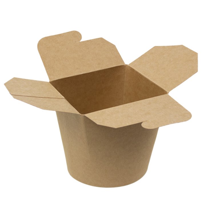 Papírové Obaly pro Fast Food Kraft 950ml (250 Ks) Papírové Obaly pro Fast Food Kraft 950ml (250 Ks)