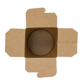 Papírové Obaly pro Fast Food Kraft 450ml (250 Ks)