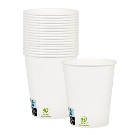 Kartonové Kelímek 9Oz/280ml Bílý Ø8,0cm (50 Ks)