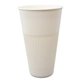 Odolný Opakovaně Použitelný Kelímek PP Cream 470ml Ø9,6cm (12 Ks)