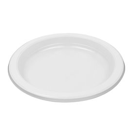 Plastové Talíř PS Plochá Bílý 16,5cm (650 Ks)