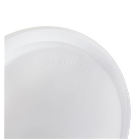 Plastové Talíř PS Plochá Bílý 22cm (50 Ks)