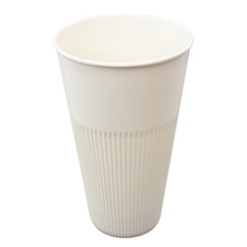 Odolný Opakovaně Použitelný Kelímek PP Cream 470ml Ø9,6cm (300 Ks)