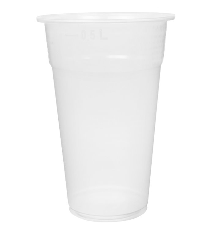 Plastové Kelímky PP Opakovaně Použitelné Průhledné 550ml Ø9,0cm (800 Ks) Plastové Kelímky PP Opakovaně Použitelné Průhledné 550ml Ø9,0cm (800 Ks)