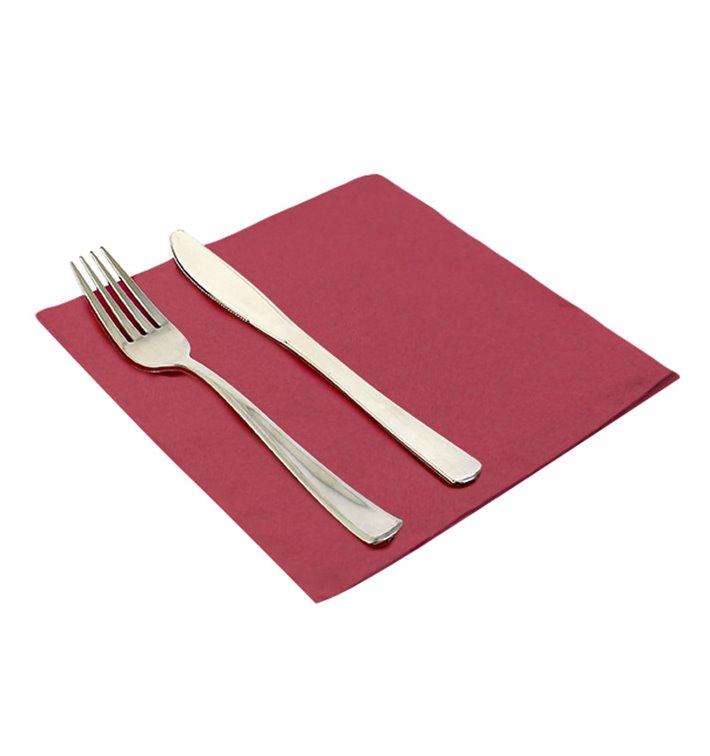 Papírové Ubrousky Mikrobod 2 Vrstvy Bordeaux 40x40cm (50 Ks) Papírové Ubrousky Mikrobod 2 Vrstvy Bordeaux 40x40cm (50 Ks)