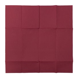 Kapsička na Příbory Papírové Mikrobod Bordeaux 40x40cm (480 Ks)